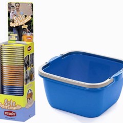 Opvaskespand, firkantet, 13 ltr