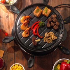 TRISTAR Raclette, 6 personer