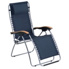 BASECAMP Relax Stol, Gr� m/polster