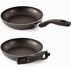 BOCAMP SMART - Stegepande, 24 cm, foldbart greb