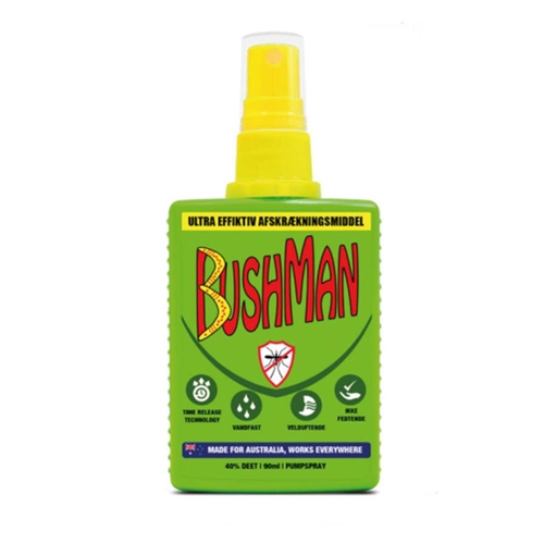 Bushman - Myg og flåtspray