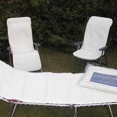 Uldhynde til campingstol