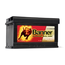 BANNER Running Bull, AGM 80 Ah Batteri