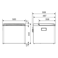 DOMETIC RC1200 EGP 12V/220V/Gas