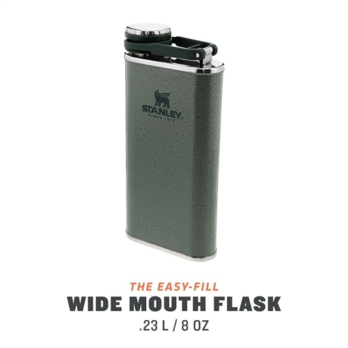 STANLEY - Classic Flask Lommelærke 0.23L Hammertone Green