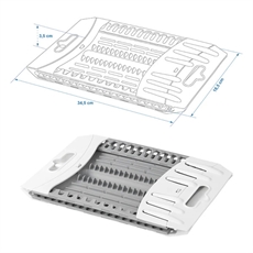 PROPLUS Foldbar Opvaskestativ. 