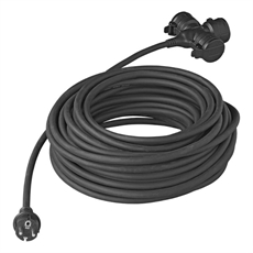 ProPlus Adapter Kabel Schuko-stik til 3 x CEE, 16A 20 M  