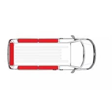 CARBEST Thermo- Mørklægningsmåtter, Opholdskabinen til VW ID BUZZ Kort model 2023. 