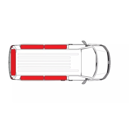 CARBEST Thermo- Mørklægningsmåtter, Opholdskabinen til VW ID BUZZ Kort model 2023. 