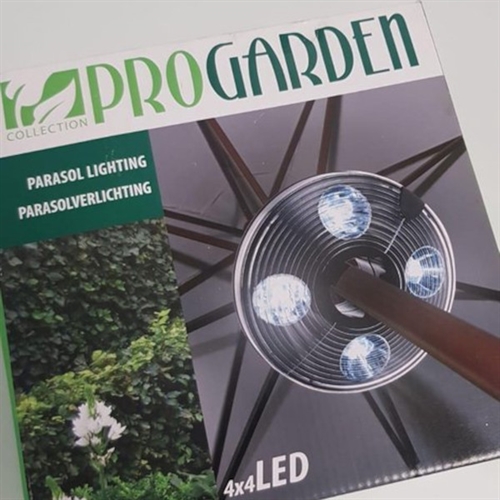 PROGarden Parasollys, 4 x 4 led.