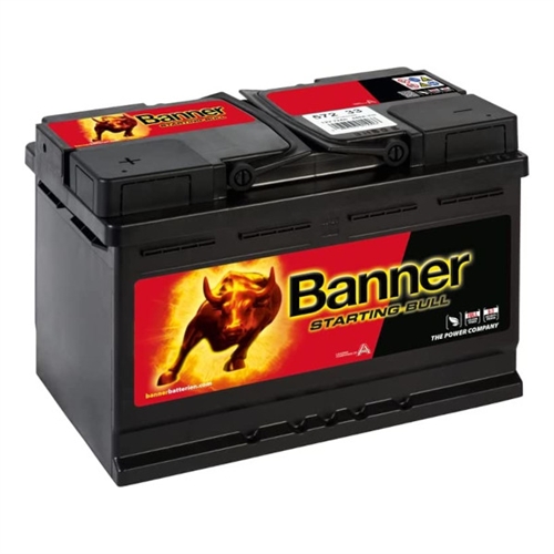 BANNER Starting Bull, 72 Ah Batteri
