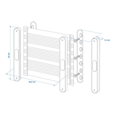 ProPlus Bagagenet, Small 24 x 26,5 cm.