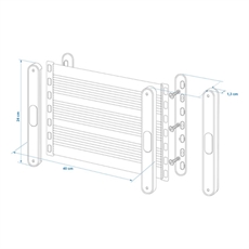 ProPlus Bagagenet, Large 40 x 26,5 cm.