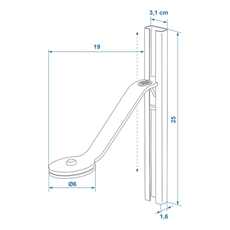 ProPlus Tallerken Holder 