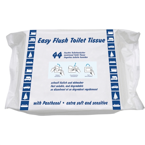  Yachticon Easy Flush Fugtigt toiletpapir, 44stk