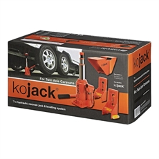 KOJACK Hydraulisk Donkraft med Nivellering til Dobbeltaksel 2 ton.