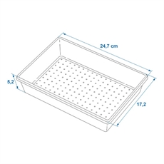 ProPlus Bestikbakke 24,7 x 17,2 x 5,2 cm