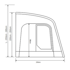 Outdoor Revolution Sportlite Air 320 Luftfortelt