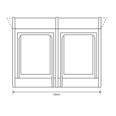 Outdoor Revolution Sportlite Air 320 Luftfortelt