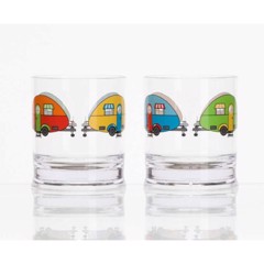 LOVE CARAVANNING glas 2 stk, 380 ml