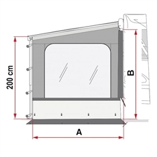 FIAMMA F45/F65 Side W Pro - Markiseside