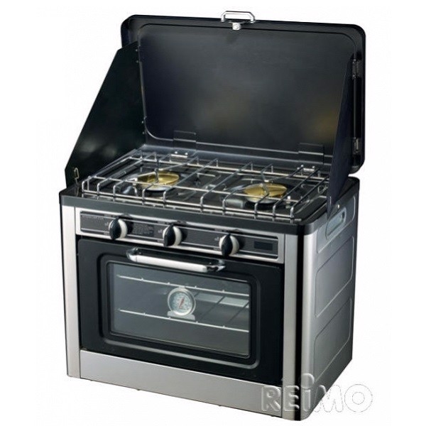 CAMP4 Gasovn med 2 kogeblus, mindre transportskade