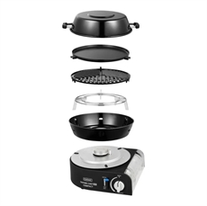 CADAC Safari Chef Compact 30, incl 4 gaspatroner 