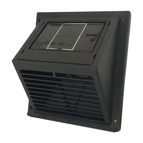 SUNWIND Solcelledrevet ventilator, sort