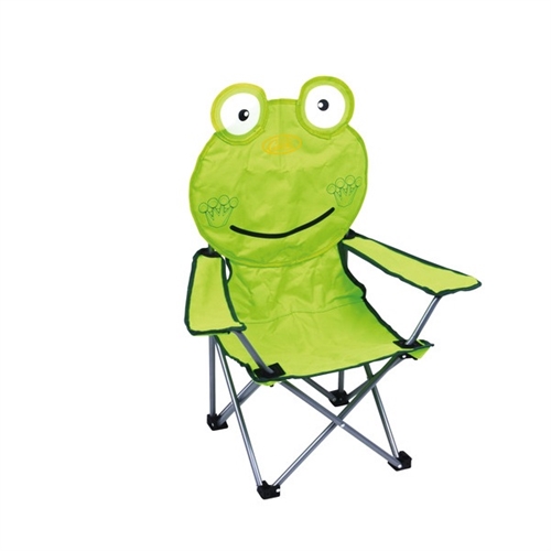 CAMP4 Foldestol til børn med frømotiv