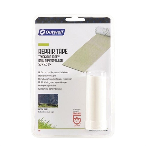 OUTWELL - Reparations lap Transperant PVC 50 x 7,5 cm.