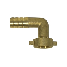 Slangestuds 90° 1/2"" med omløber. 10mm slange
