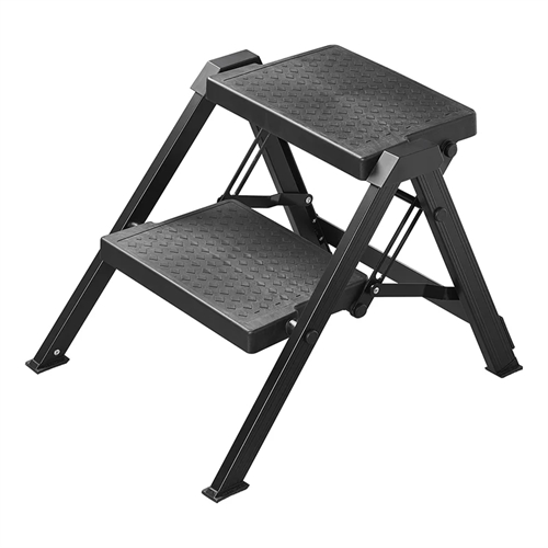 PROPLUS Camping Sammenklappeligt Fodtrin Deluxe, sort