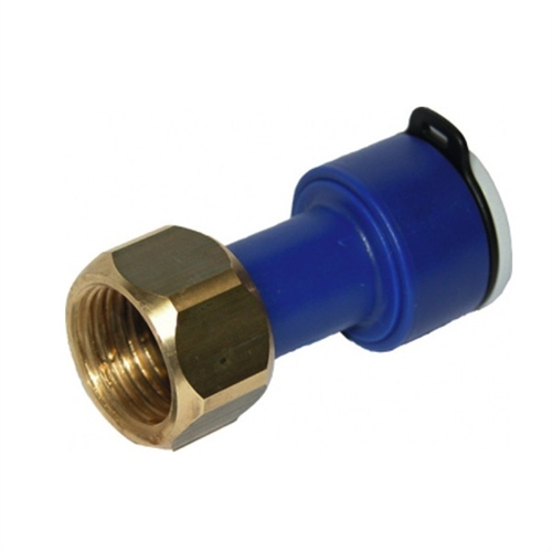 Forbindelsesstykke med møtrik UniQuick