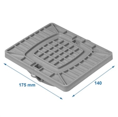 Pro Plus Støttebensplader XL