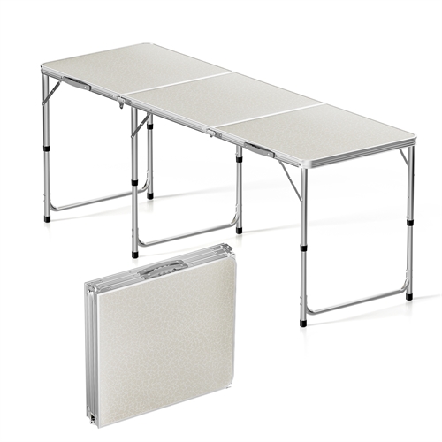 TOBOLI Campingbord 180 X 60 X 70 Cm. 