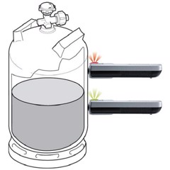 TRUMA Gas Level Check