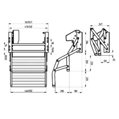 Thule Double Step 12 Volt 440, Motoriseret