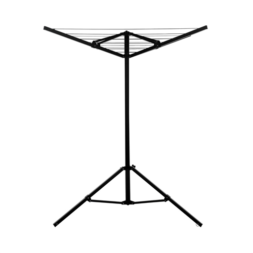 TRAVELLIFE Tørre\'stativ m/15 meter tørresnor, Black