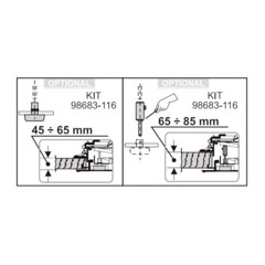 Fiamma Extension Kit Til Tagluge Hvid 98683-112