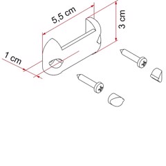 FIAMMA Pack Fix organizer