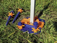 Peg & Stop skruepløkker med kontramøtrik, 6 stk.