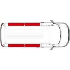CARBEST Premium Thermomåtter, Beboelsesdel til VW ID BUZZ Lang model årgang 2023