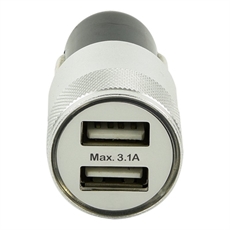 ProPlus 2-Vejs USB-lader 12V/24V 3100mA