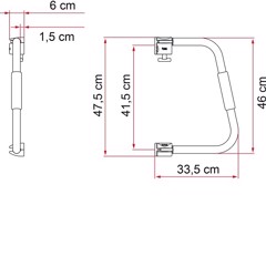 FIAMMA Security - 46 cm.